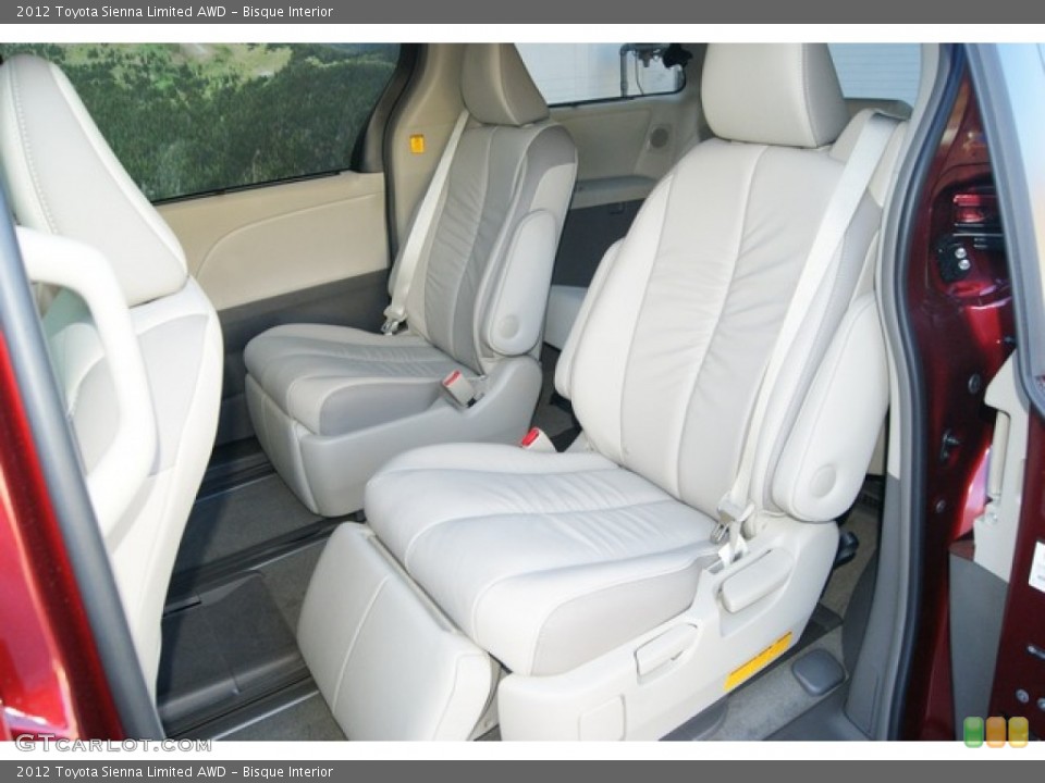 Bisque Interior Photo for the 2012 Toyota Sienna Limited AWD #55056825