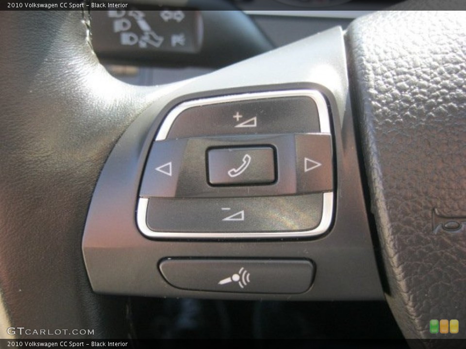 Black Interior Controls for the 2010 Volkswagen CC Sport #55058166
