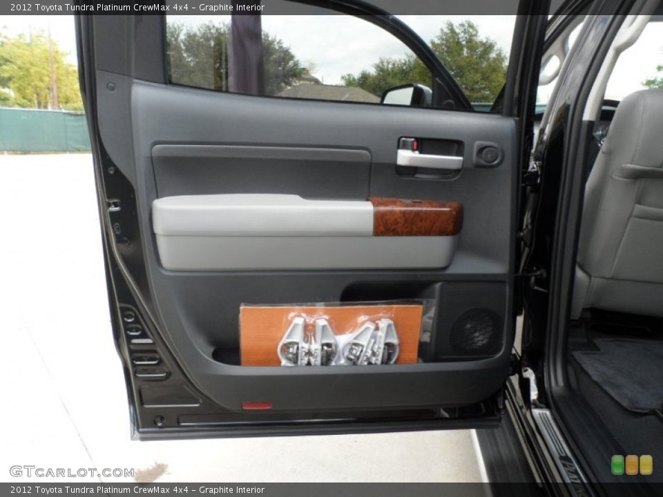Graphite Interior Door Panel for the 2012 Toyota Tundra Platinum CrewMax 4x4 #55059969