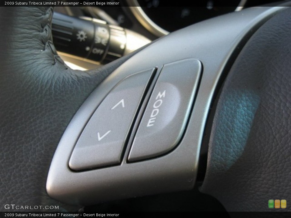 Desert Beige Interior Controls for the 2009 Subaru Tribeca Limited 7 Passenger #55060149