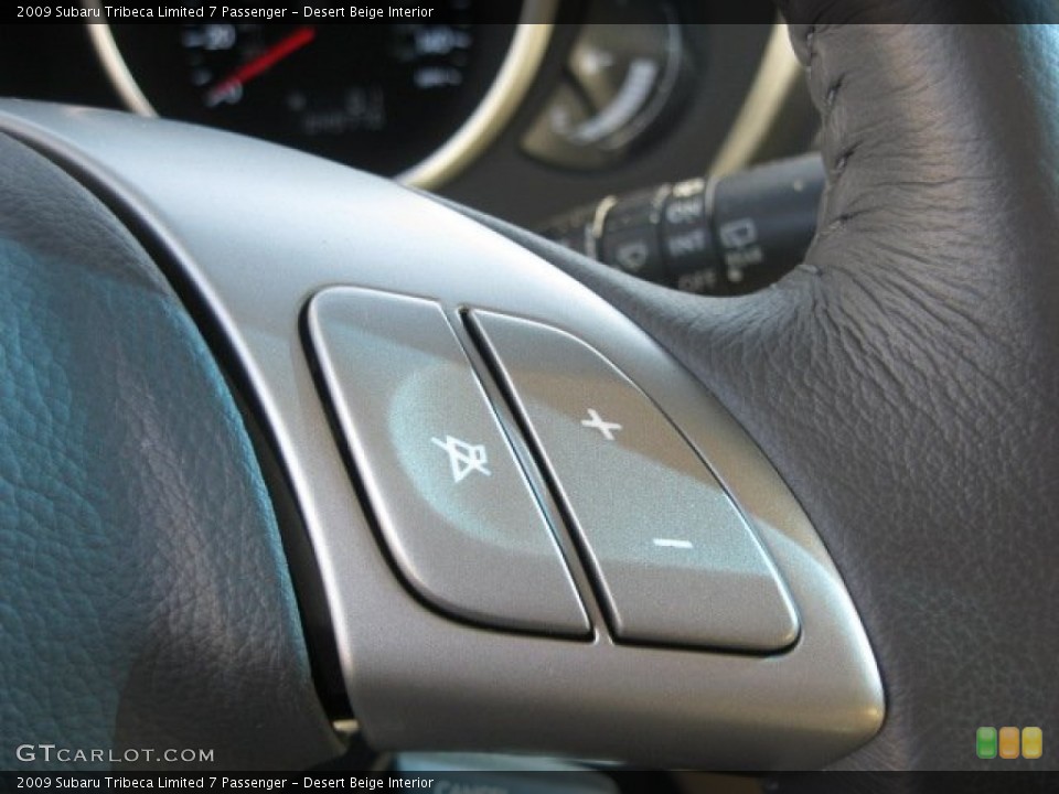 Desert Beige Interior Controls for the 2009 Subaru Tribeca Limited 7 Passenger #55060158