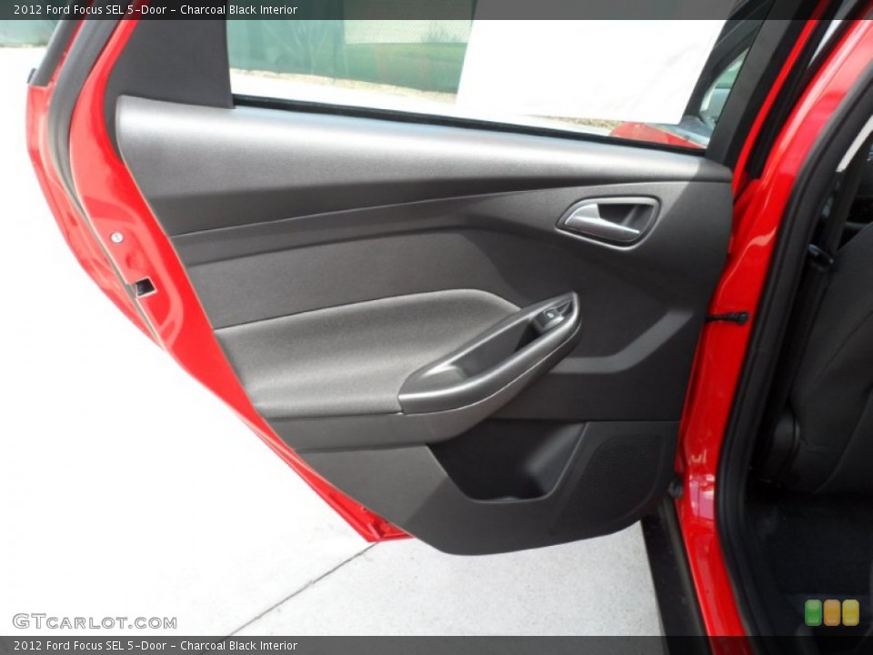 Charcoal Black Interior Door Panel for the 2012 Ford Focus SEL 5-Door #55060278