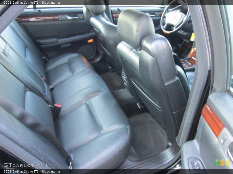 Black Interior Photo for the 2002 Cadillac Seville STS #55060347