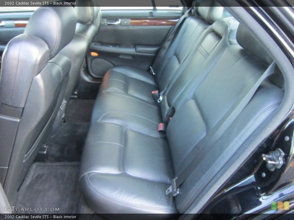 Black Interior Photo for the 2002 Cadillac Seville STS #55060356