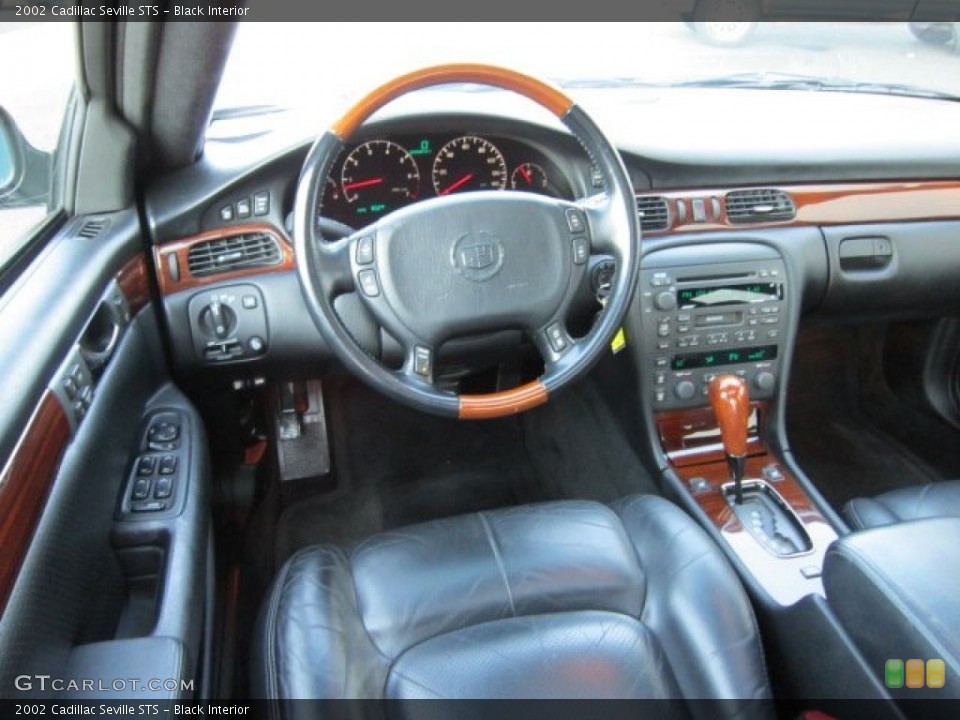 Black Interior Dashboard for the 2002 Cadillac Seville STS #55060365
