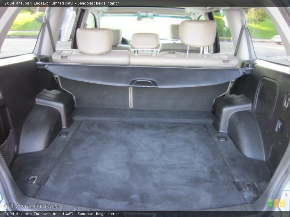 Sandblast Beige Interior Trunk for the 2004 Mitsubishi Endeavor Limited AWD #55060527