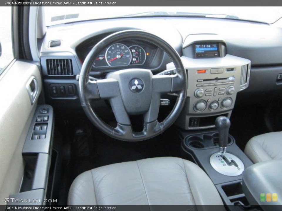 Sandblast Beige Interior Dashboard for the 2004 Mitsubishi Endeavor Limited AWD #55060545