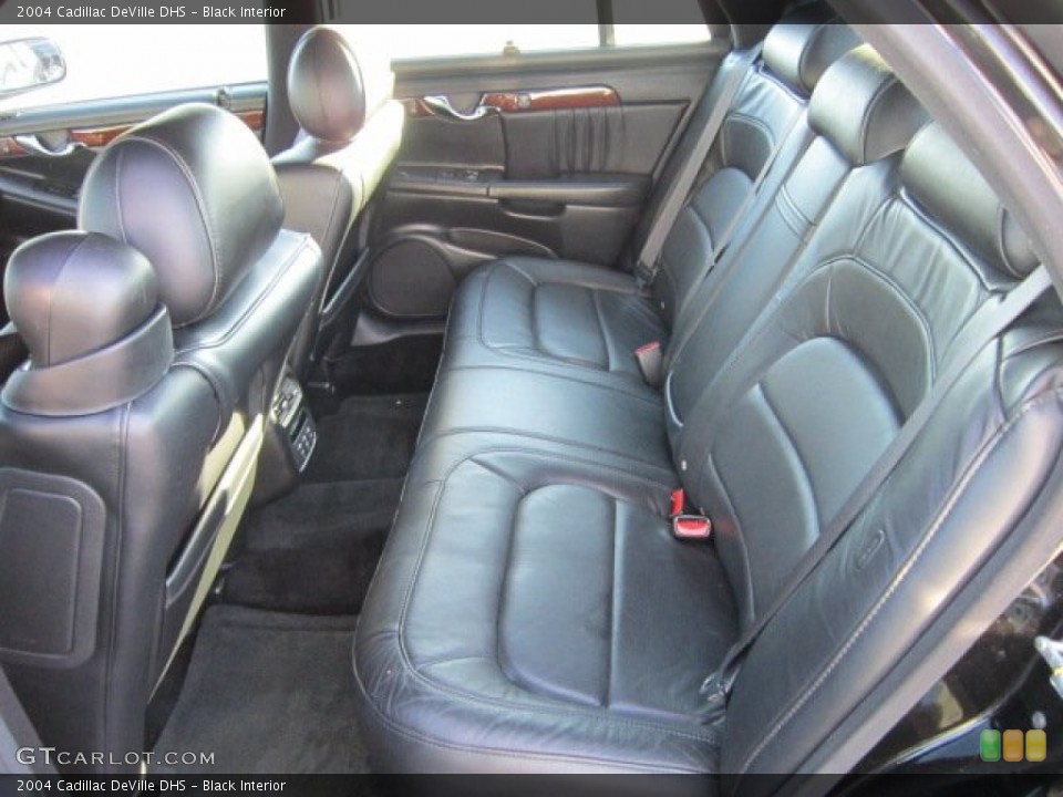 Black Interior Photo for the 2004 Cadillac DeVille DHS #55060899