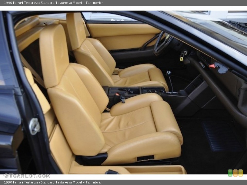 Tan Interior Photo for the 1990 Ferrari Testarossa  #55061538