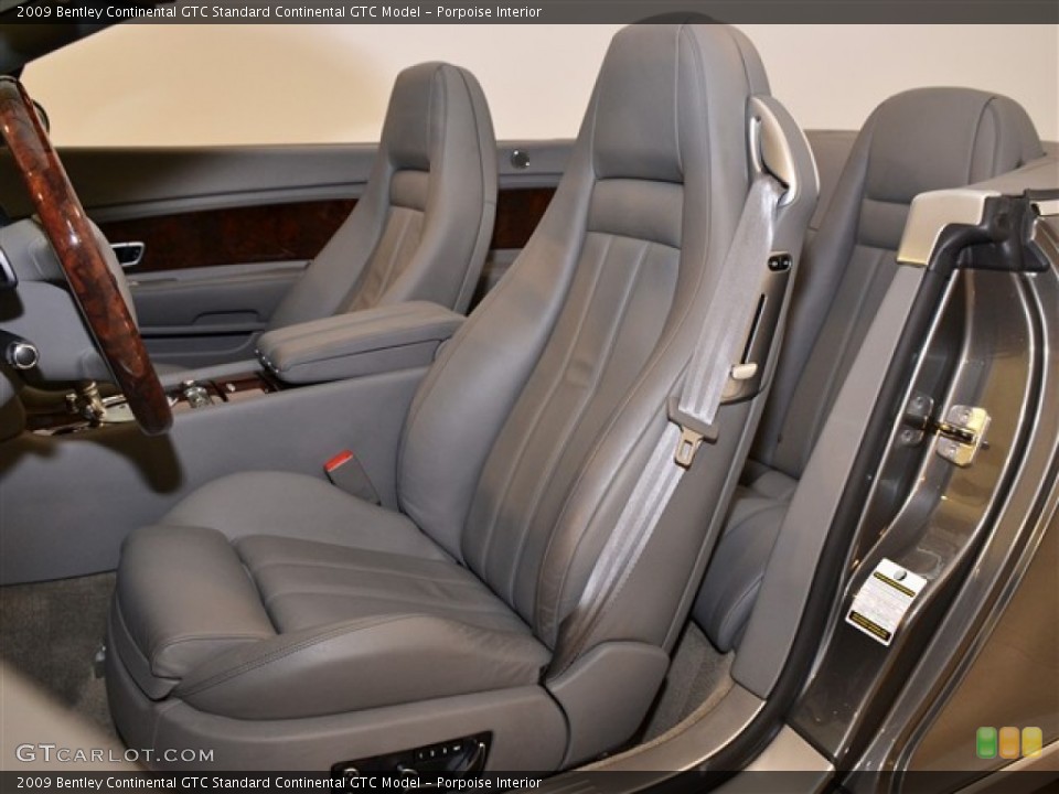 Porpoise Interior Photo for the 2009 Bentley Continental GTC  #55061719