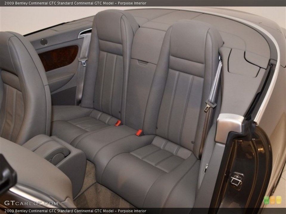 Porpoise 2009 Bentley Continental GTC Interiors