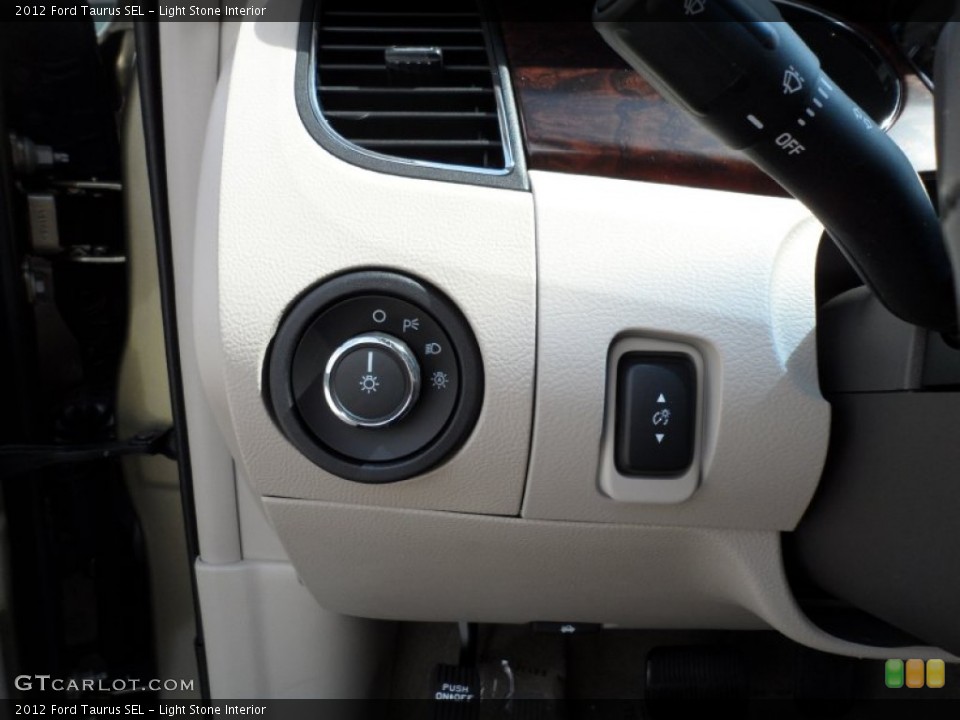 Light Stone Interior Controls for the 2012 Ford Taurus SEL #55061808