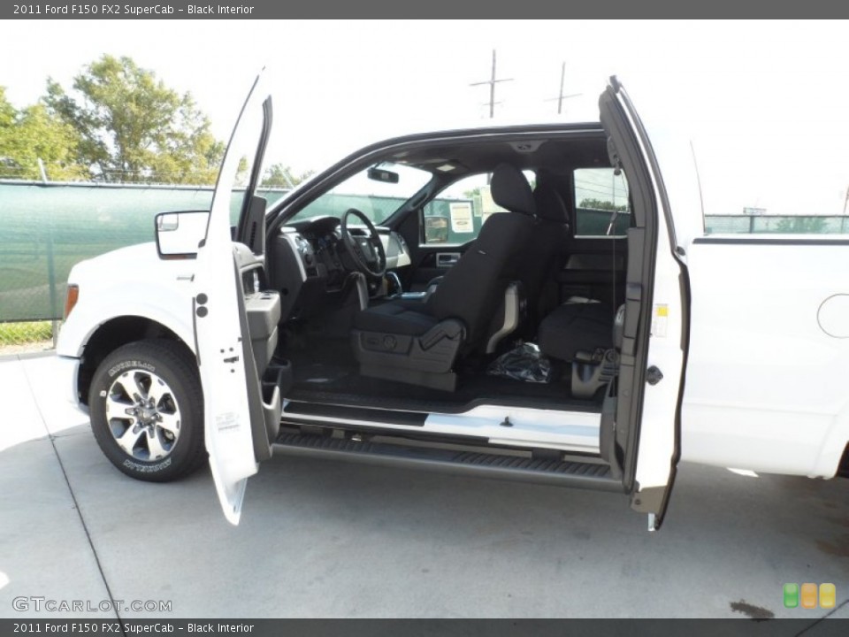 Black Interior Photo for the 2011 Ford F150 FX2 SuperCab #55061945