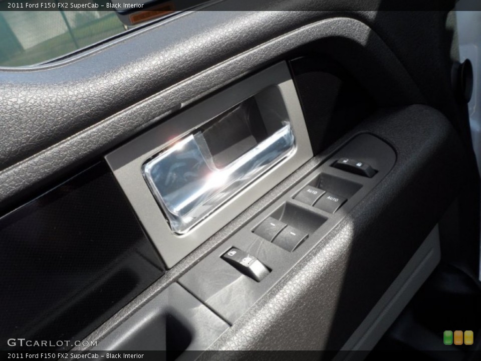 Black Interior Controls for the 2011 Ford F150 FX2 SuperCab #55061970