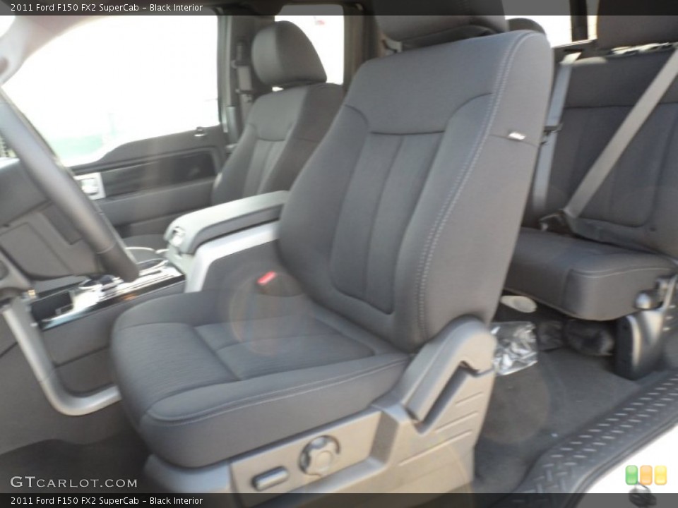 Black Interior Photo for the 2011 Ford F150 FX2 SuperCab #55061976