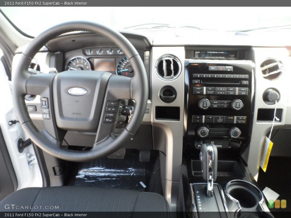 Black Interior Dashboard for the 2011 Ford F150 FX2 SuperCab #55061988