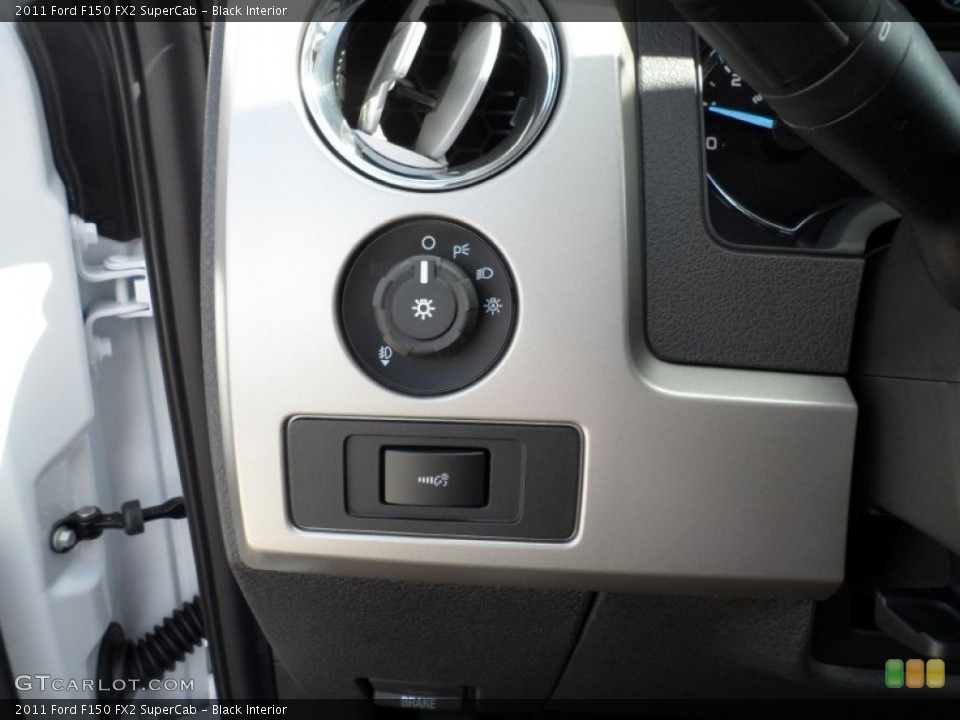 Black Interior Controls for the 2011 Ford F150 FX2 SuperCab #55062042
