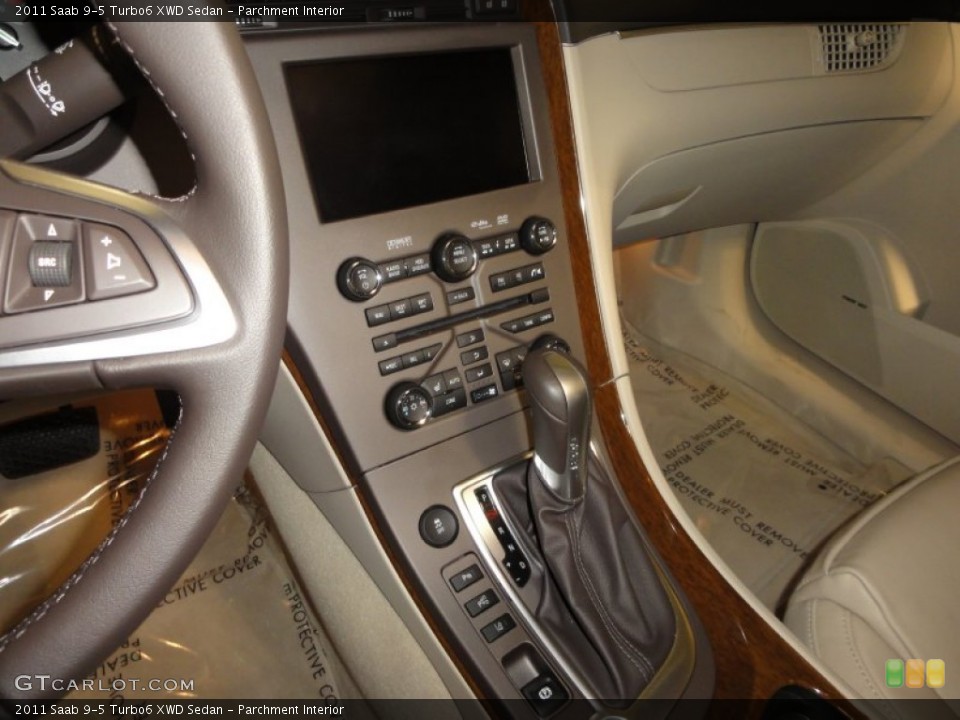 Parchment Interior Controls for the 2011 Saab 9-5 Turbo6 XWD Sedan #55063509