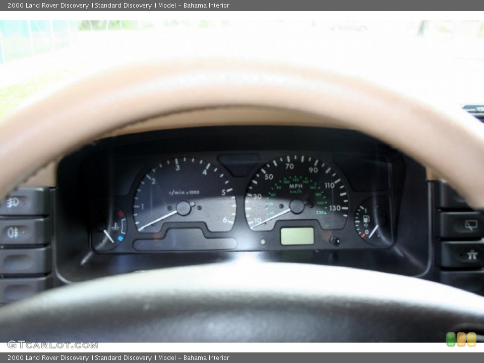 Bahama Interior Gauges for the 2000 Land Rover Discovery II  #55064856