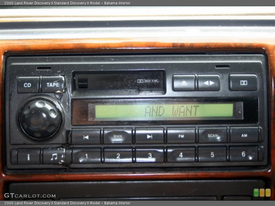 Bahama Interior Audio System for the 2000 Land Rover Discovery II  #55064925