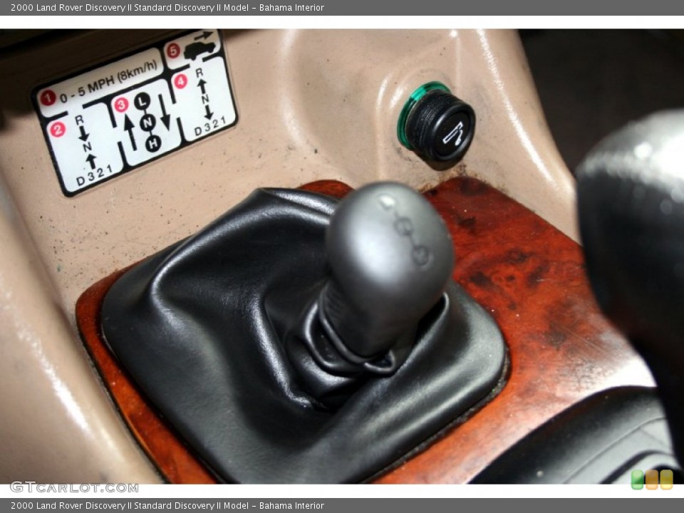 Bahama Interior Controls for the 2000 Land Rover Discovery II  #55064955