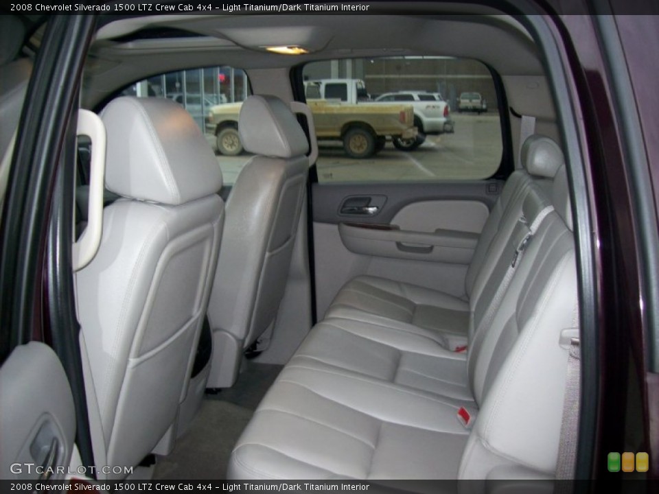 Light Titanium/Dark Titanium Interior Photo for the 2008 Chevrolet Silverado 1500 LTZ Crew Cab 4x4 #55065834