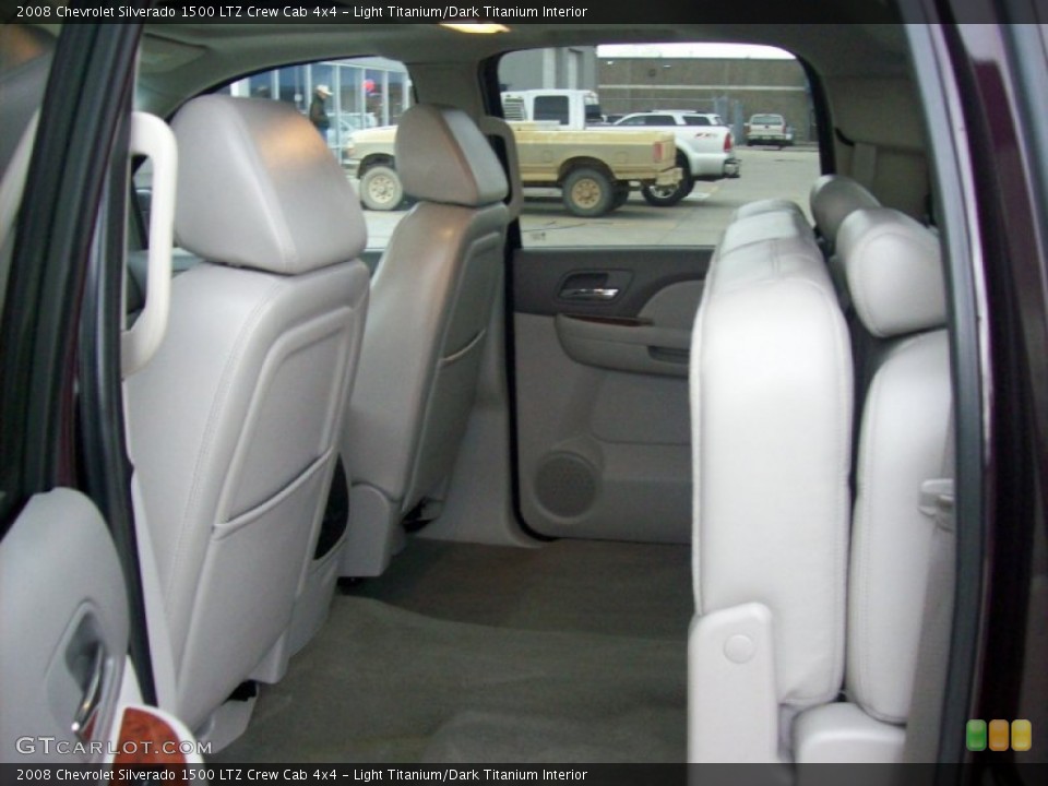 Light Titanium/Dark Titanium Interior Photo for the 2008 Chevrolet Silverado 1500 LTZ Crew Cab 4x4 #55065840