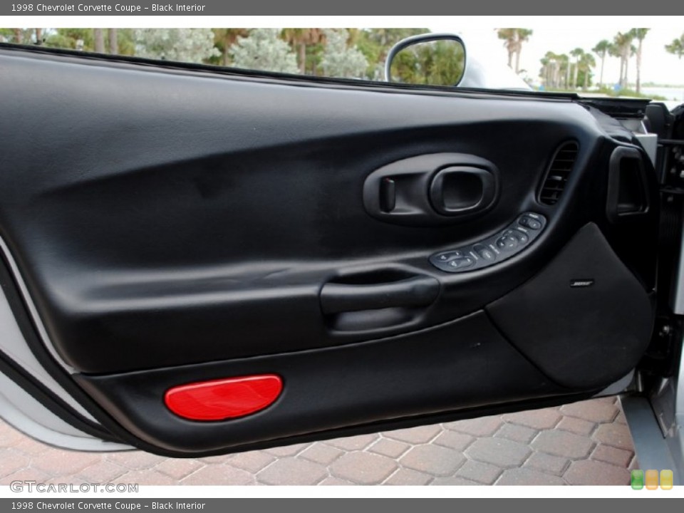 Black Interior Door Panel for the 1998 Chevrolet Corvette Coupe #55066473