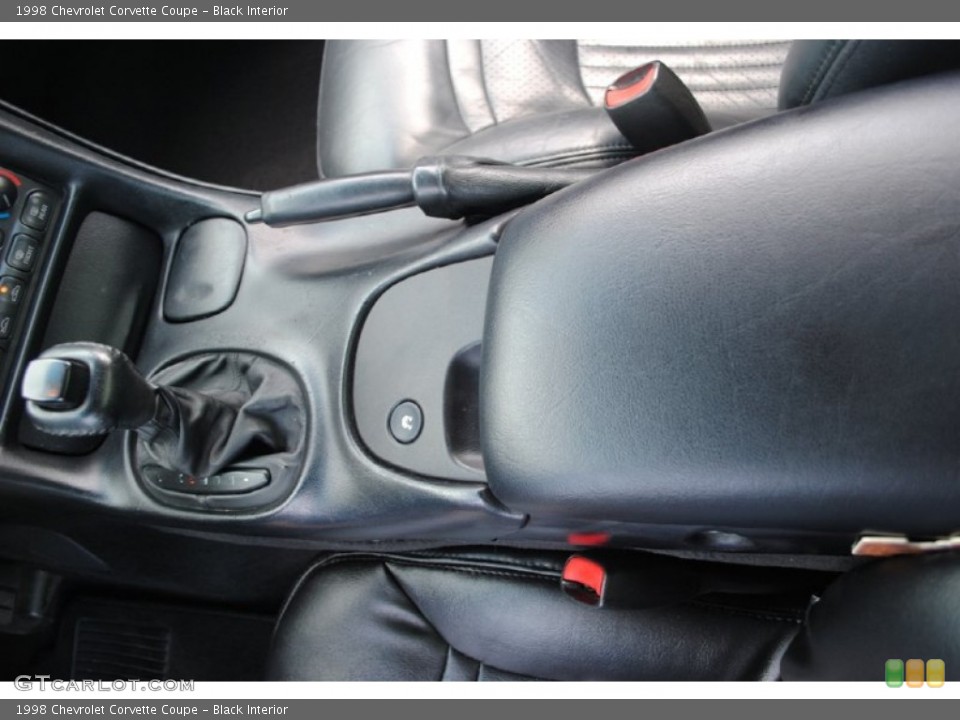 Black Interior Transmission for the 1998 Chevrolet Corvette Coupe #55066581