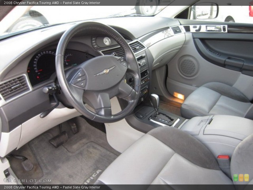 Pastel Slate Gray Interior Prime Interior for the 2008 Chrysler Pacifica Touring AWD #55067178