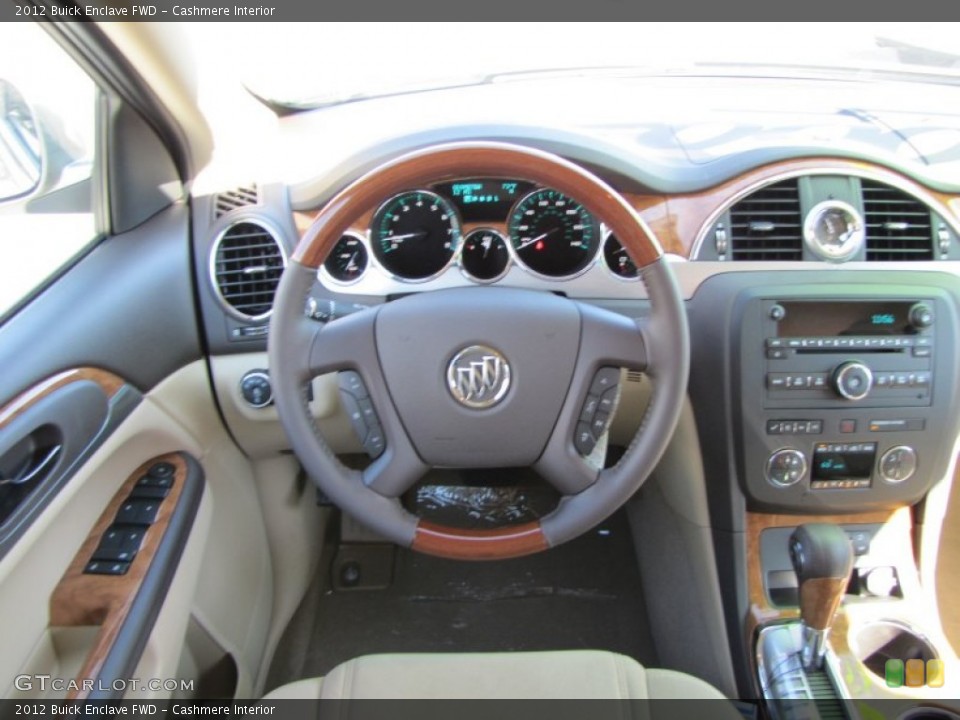 Cashmere Interior Dashboard for the 2012 Buick Enclave FWD #55068683