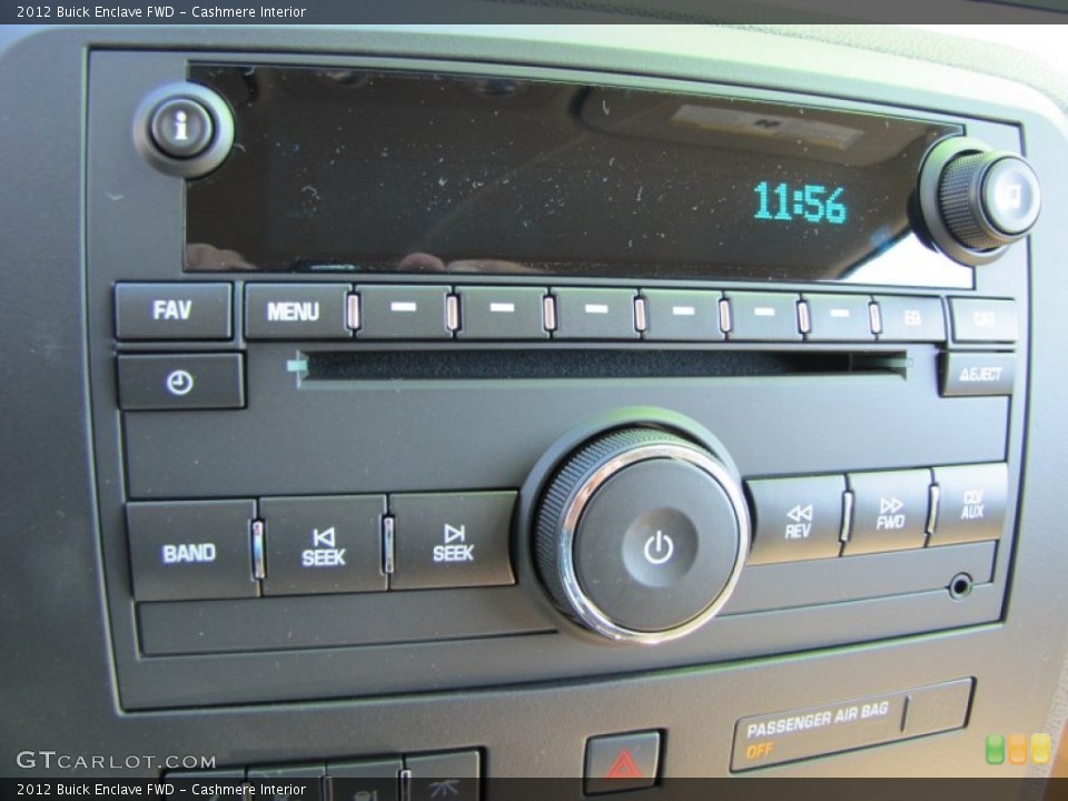Cashmere Interior Audio System for the 2012 Buick Enclave FWD #55068696