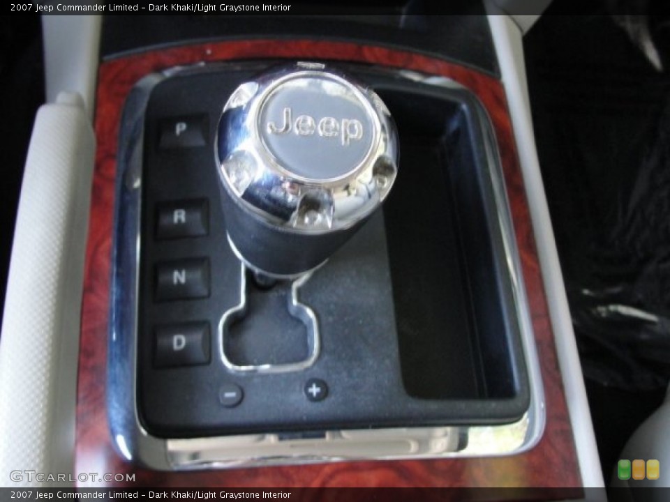 Dark Khaki/Light Graystone Interior Transmission for the 2007 Jeep Commander Limited #55068825