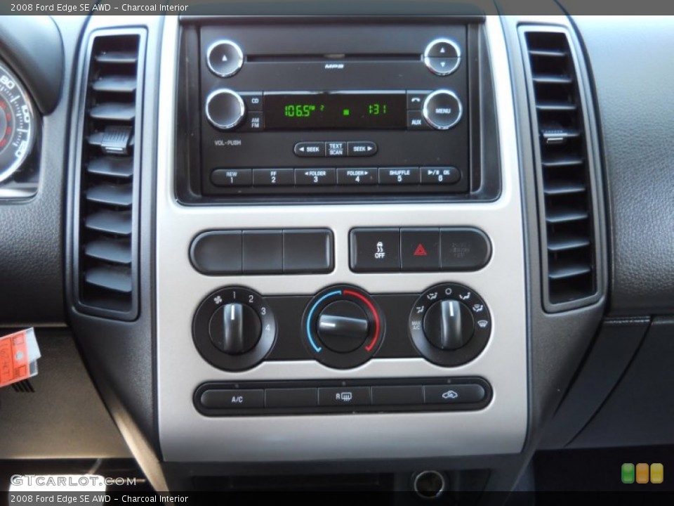 Charcoal Interior Controls for the 2008 Ford Edge SE AWD #55069761