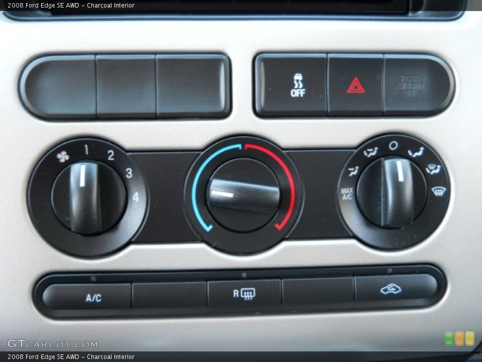 Charcoal Interior Controls for the 2008 Ford Edge SE AWD #55069773