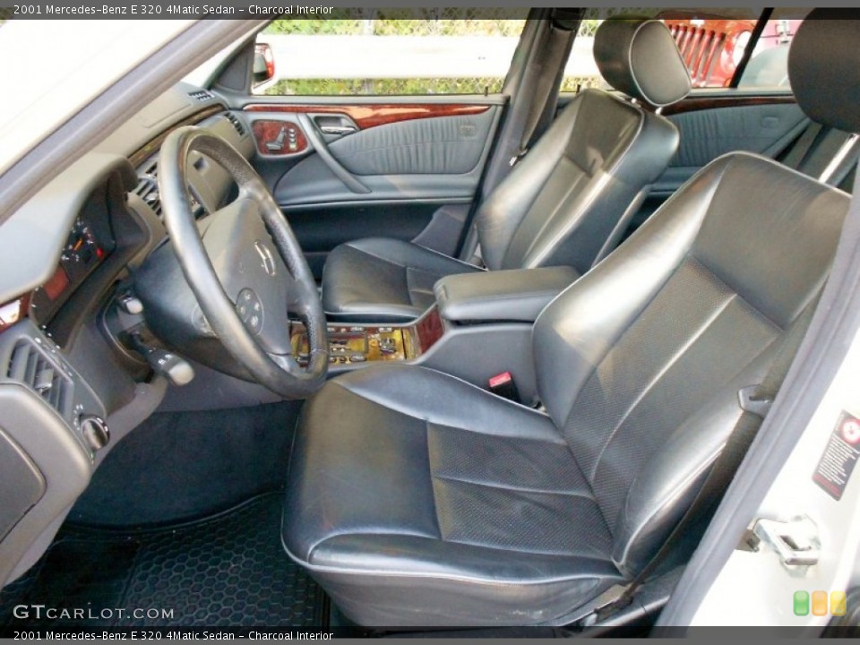 Charcoal Interior Photo for the 2001 Mercedes-Benz E 320 4Matic Sedan #55073770