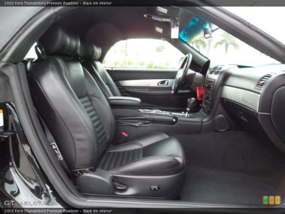 Black Ink Interior Photo for the 2003 Ford Thunderbird Premium Roadster #55074133