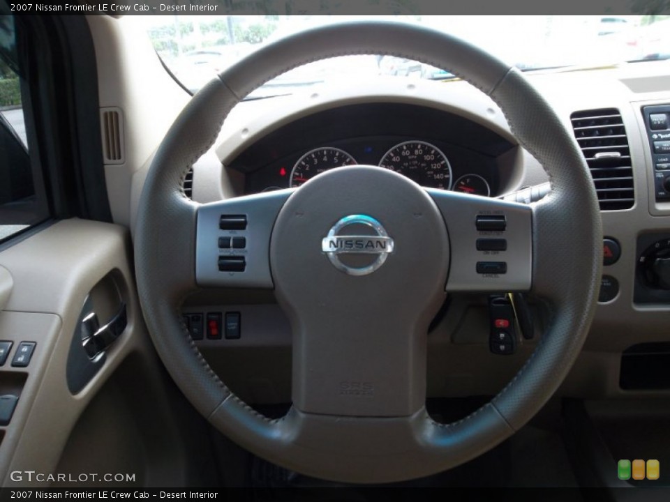 Desert Interior Steering Wheel for the 2007 Nissan Frontier LE Crew Cab #55074503