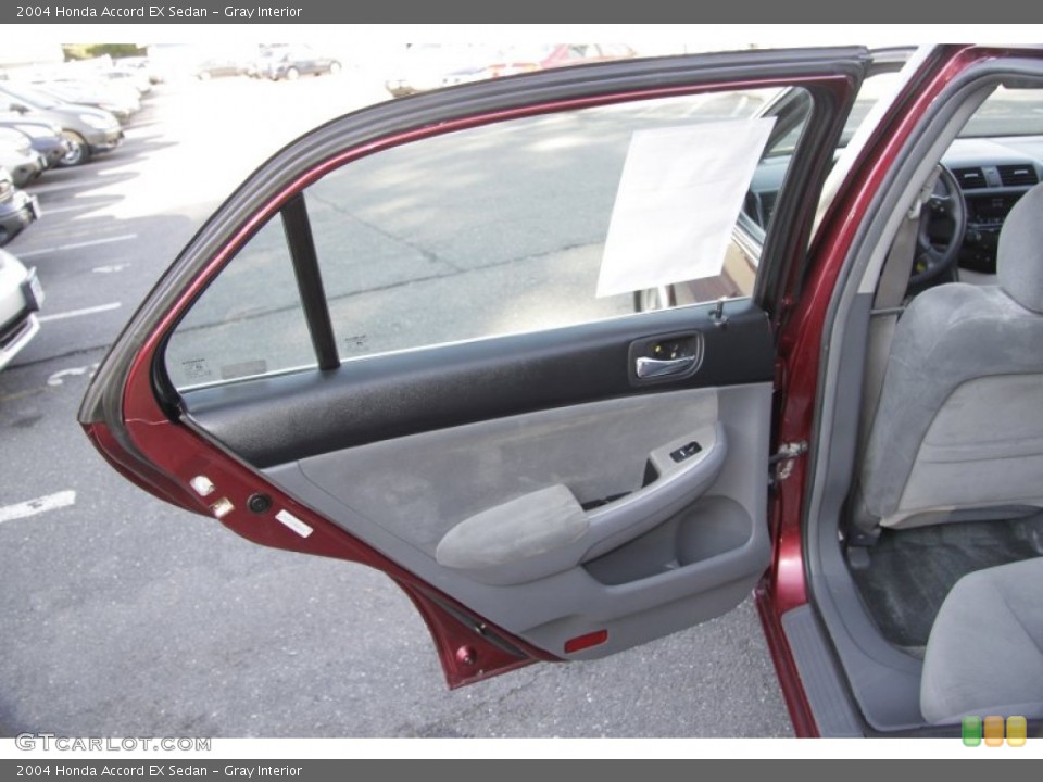 Gray Interior Door Panel for the 2004 Honda Accord EX Sedan #55075571