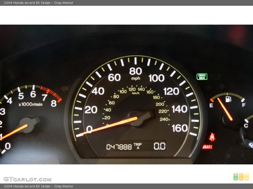 Gray Interior Gauges for the 2004 Honda Accord EX Sedan #55075651