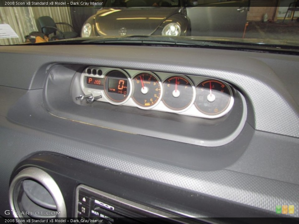 Dark Gray Interior Gauges for the 2008 Scion xB  #55075921