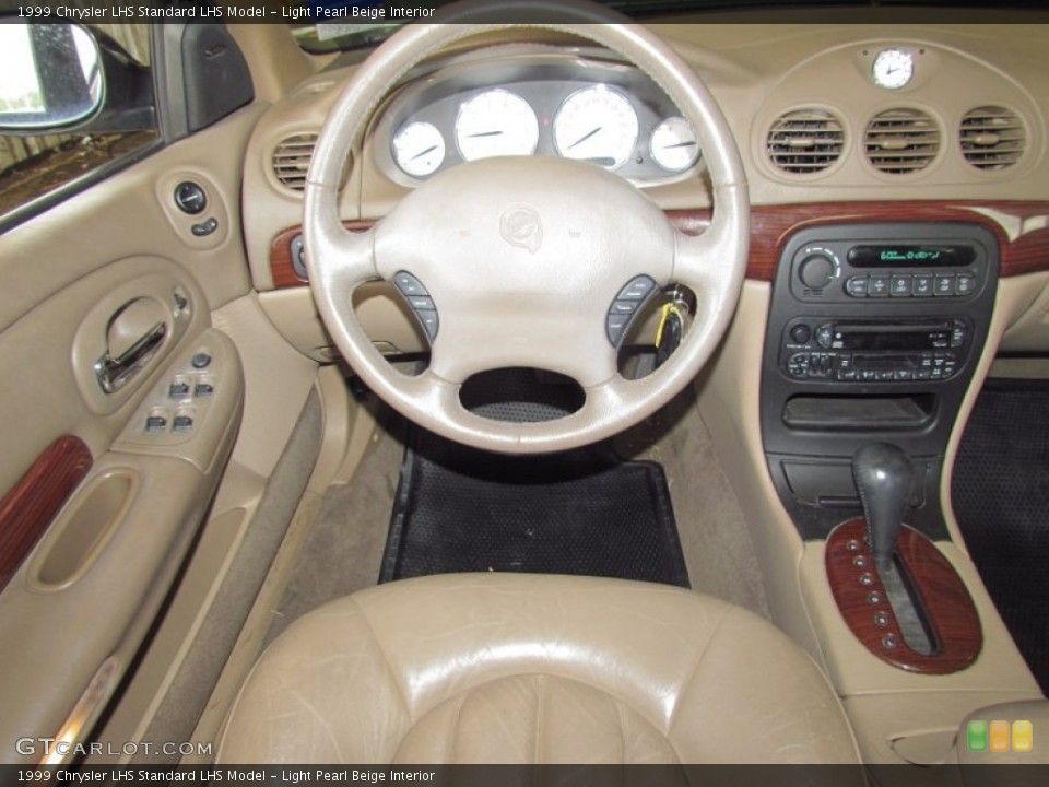 Light Pearl Beige Interior Dashboard for the 1999 Chrysler LHS  #55076332