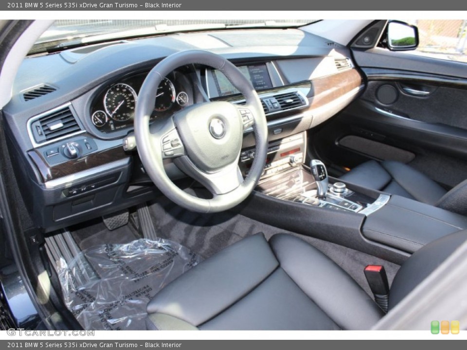Black Interior Prime Interior for the 2011 BMW 5 Series 535i xDrive Gran Turismo #55078027