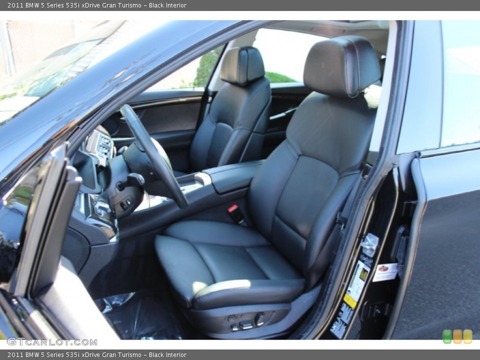 Black Interior Photo for the 2011 BMW 5 Series 535i xDrive Gran Turismo #55078045