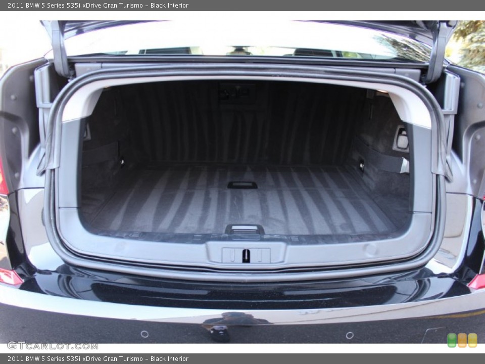 Black Interior Trunk for the 2011 BMW 5 Series 535i xDrive Gran Turismo #55078123