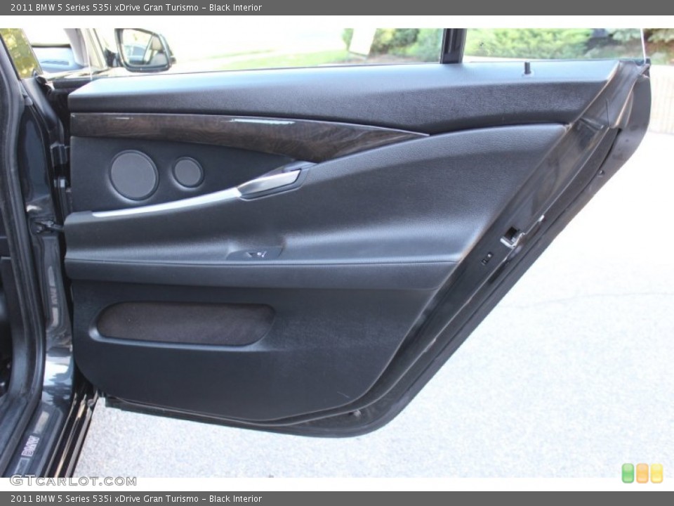 Black Interior Door Panel for the 2011 BMW 5 Series 535i xDrive Gran Turismo #55078144
