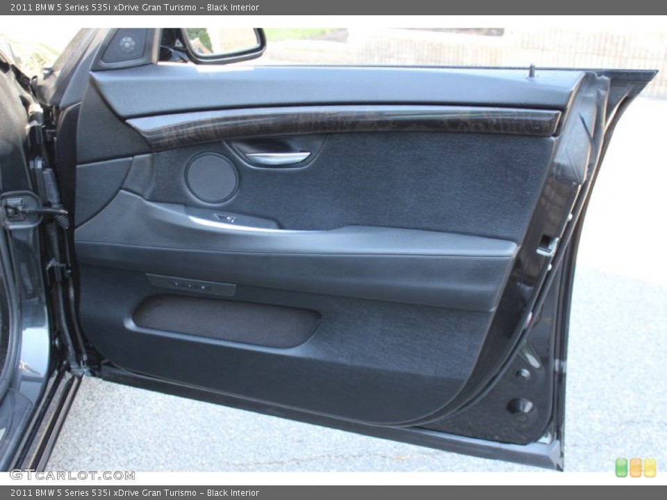 Black Interior Door Panel for the 2011 BMW 5 Series 535i xDrive Gran Turismo #55078156