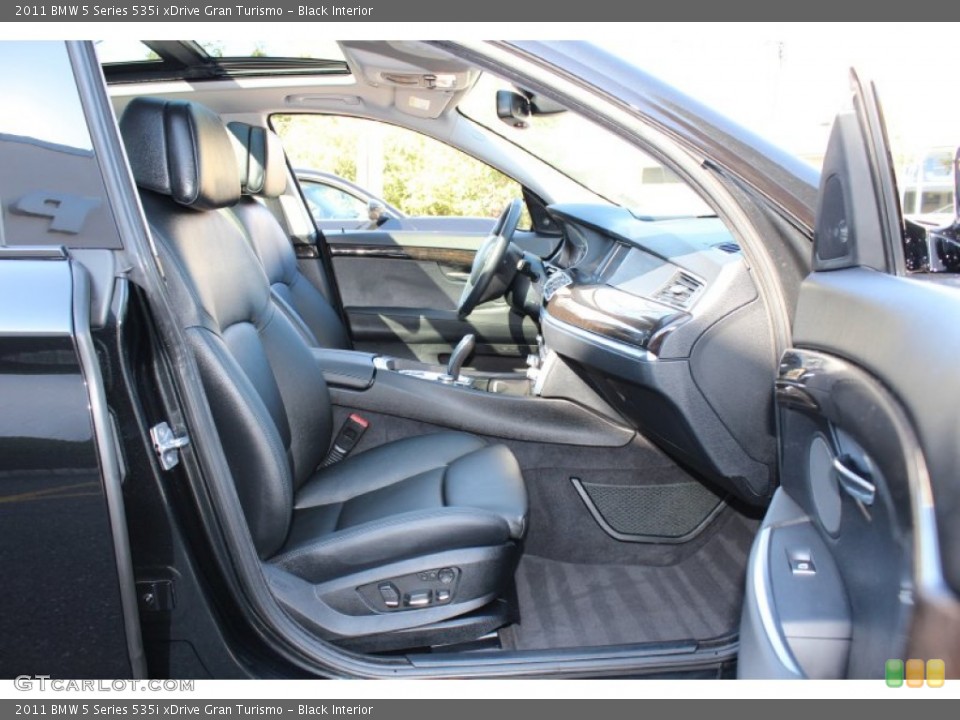 Black Interior Photo for the 2011 BMW 5 Series 535i xDrive Gran Turismo #55078174