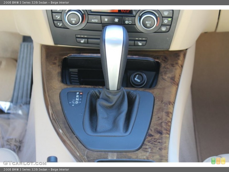 Beige Interior Transmission for the 2008 BMW 3 Series 328i Sedan #55080805