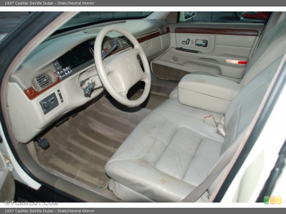 Shale/Neutral Interior Prime Interior for the 1997 Cadillac DeVille Sedan #55082011